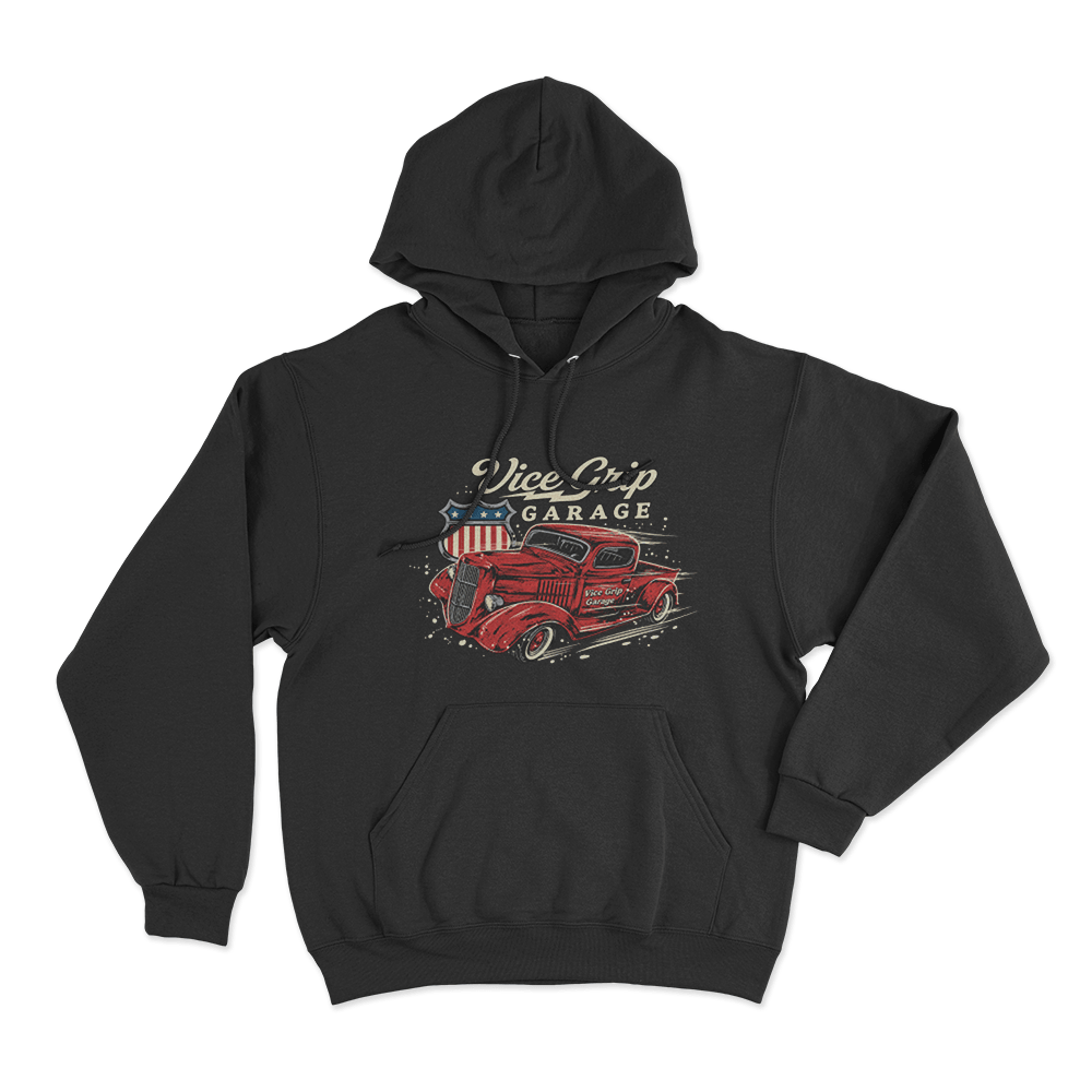 1935 Truck Work Unisex Hoodie Black 1935 Truck Work Unisex Hoodie Black