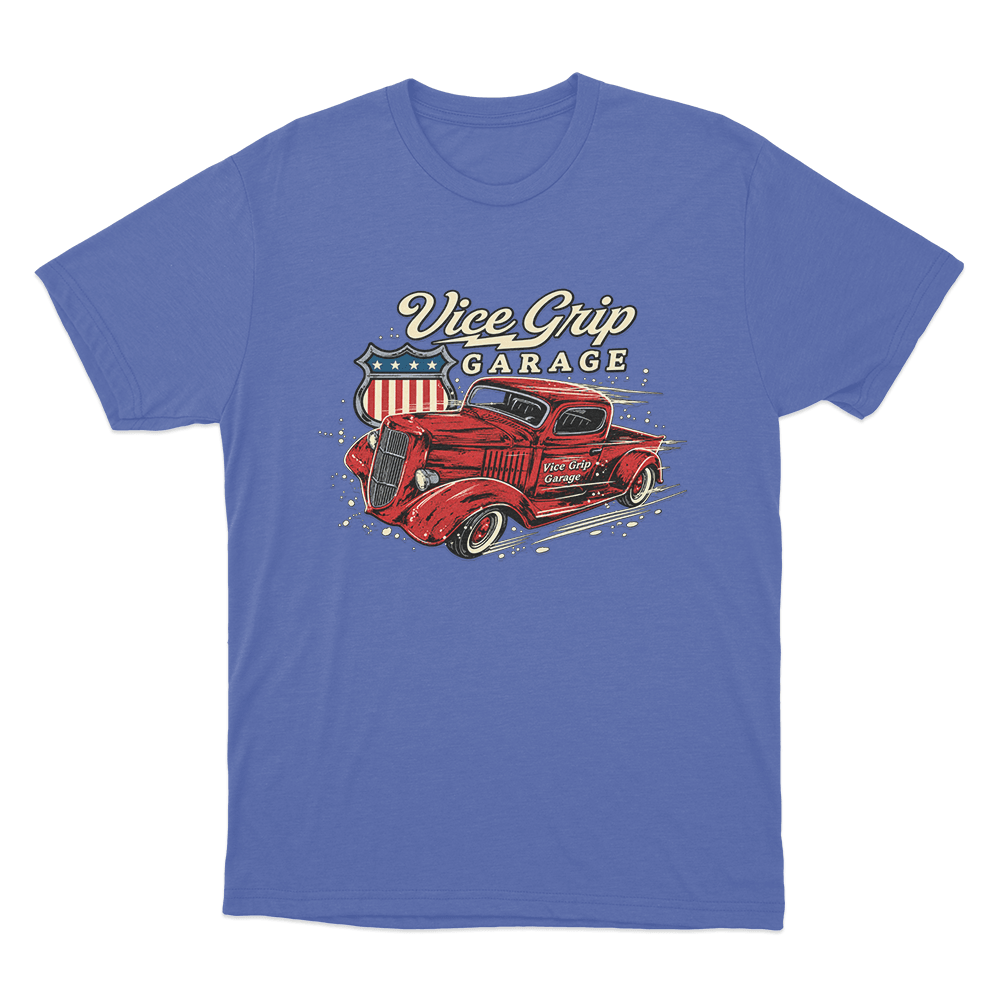 1935 Truck Work Unisex T Shirt Blue 1935 Truck Work Unisex T Shirt Blue