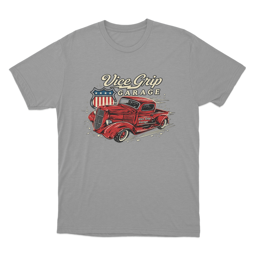 1935 Truck Work Unisex T Shirt Grey 1935 Truck Work Unisex T Shirt Grey