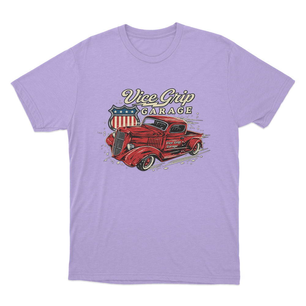 1935 Truck Work Unisex T Shirt Purple 1935 Truck Work Unisex T Shirt Purple