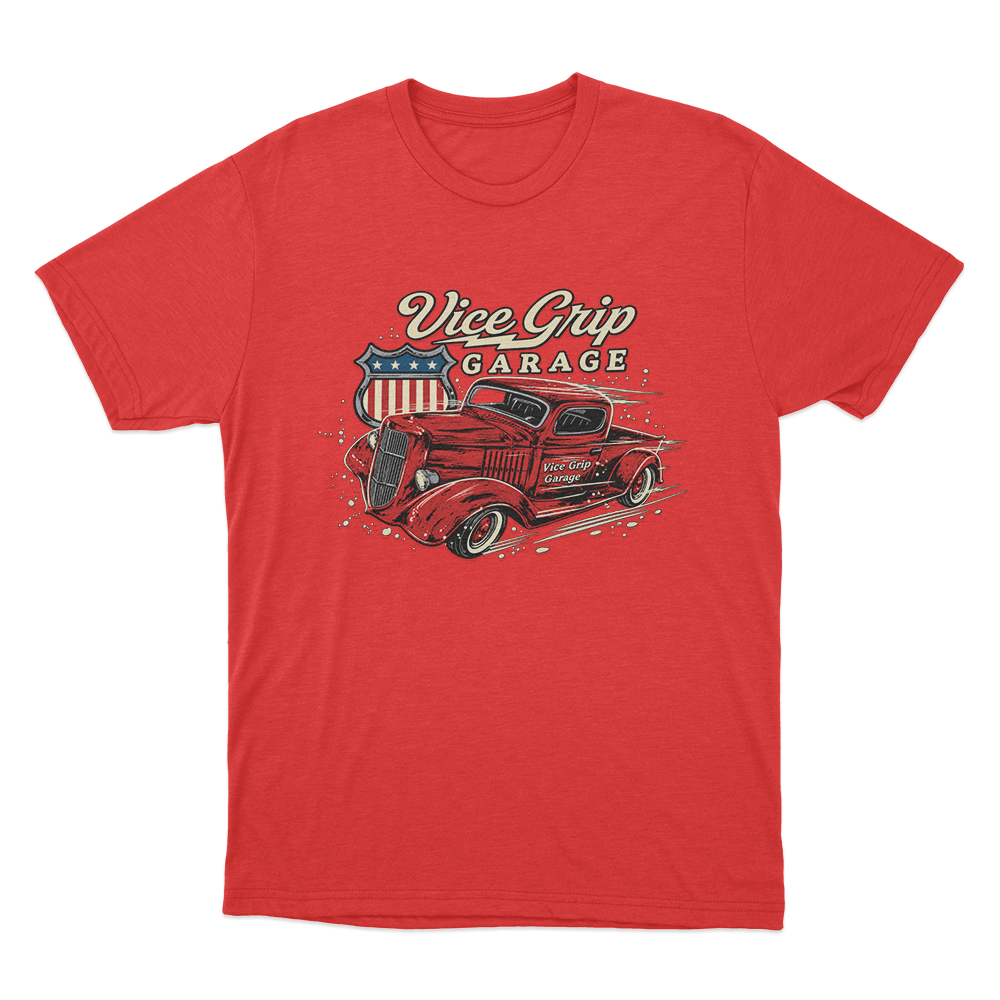 1935 Truck Work Unisex T Shirt Red 1935 Truck Work Unisex T Shirt Red