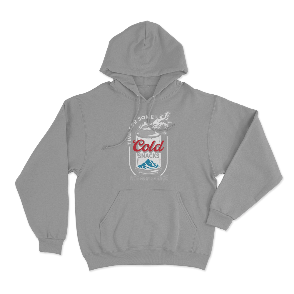 Cold Snacks Unisex Hoodie Grey Cold Snacks Unisex Hoodie Grey