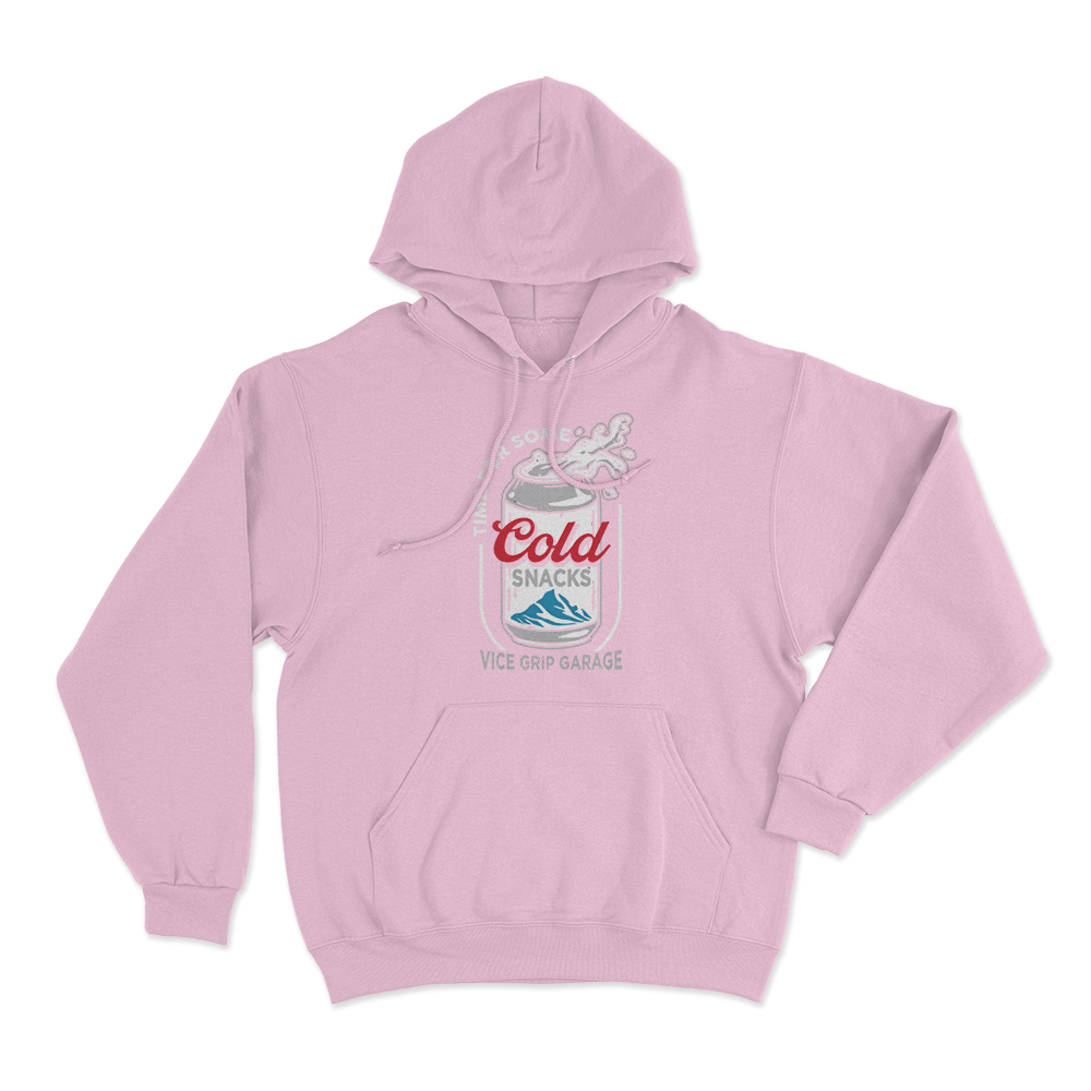 Cold Snacks Unisex Hoodie Pink Cold Snacks Unisex Hoodie Pink