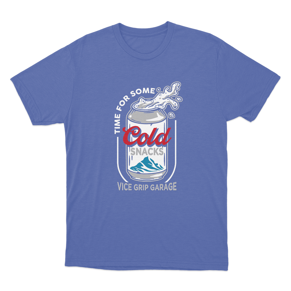 Cold Snacks Unisex T Shirt Blue Cold Snacks Unisex T Shirt Blue