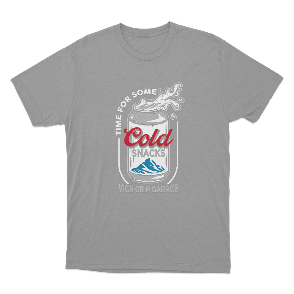 Cold Snacks Unisex T Shirt Grey Cold Snacks Unisex T Shirt Grey