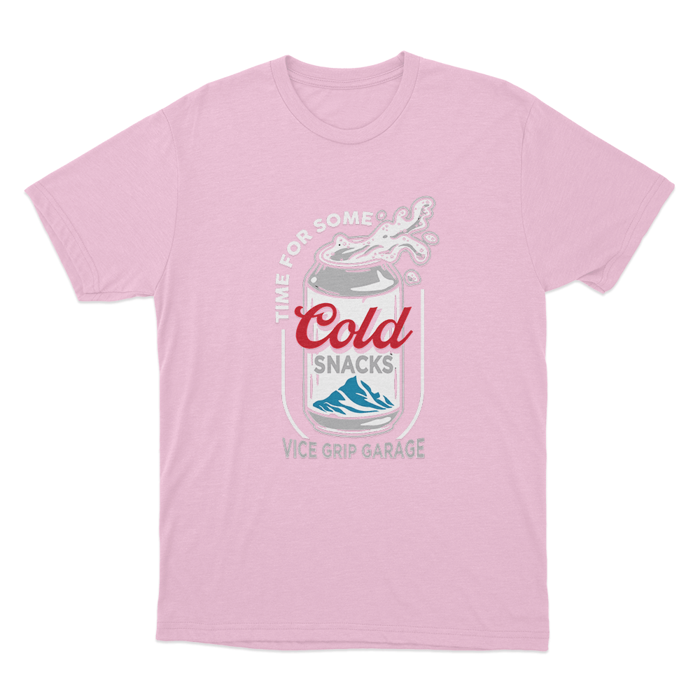 Cold Snacks Unisex T Shirt Pink Cold Snacks Unisex T Shirt Pink