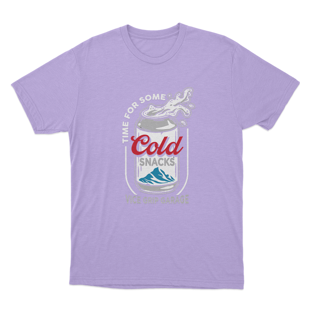 Cold Snacks Unisex T Shirt Purple Cold Snacks Unisex T Shirt Purple