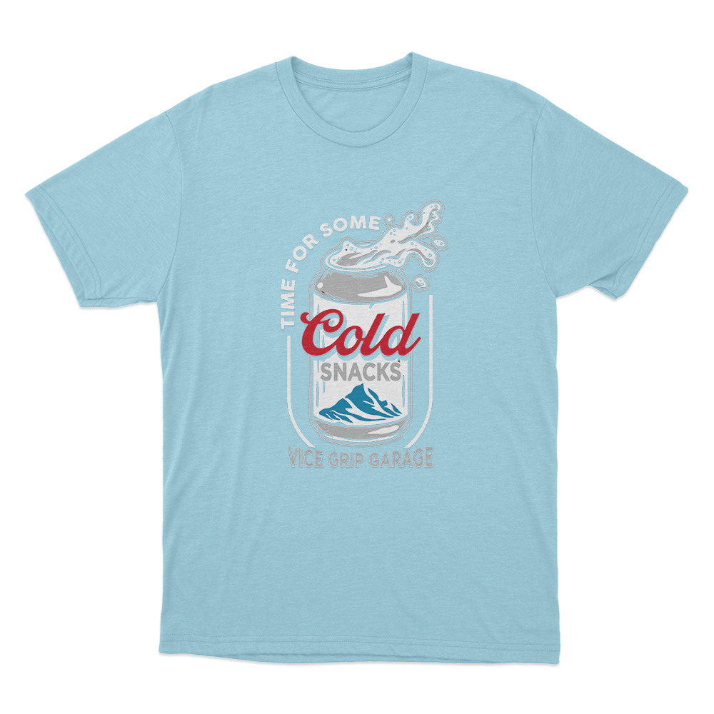 Cold Snacks Unisex T Shirt Sky Blue Cold Snacks Unisex T Shirt Sky Blue