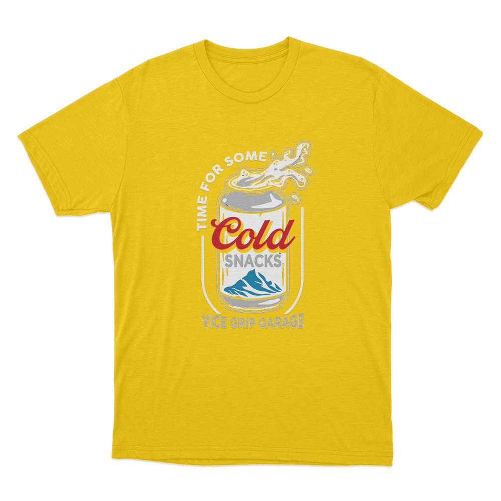 Cold Snacks Unisex T Shirt Yellow Cold Snacks Unisex T Shirt Yellow