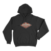 Garage Sign Unisex Hoodie Black