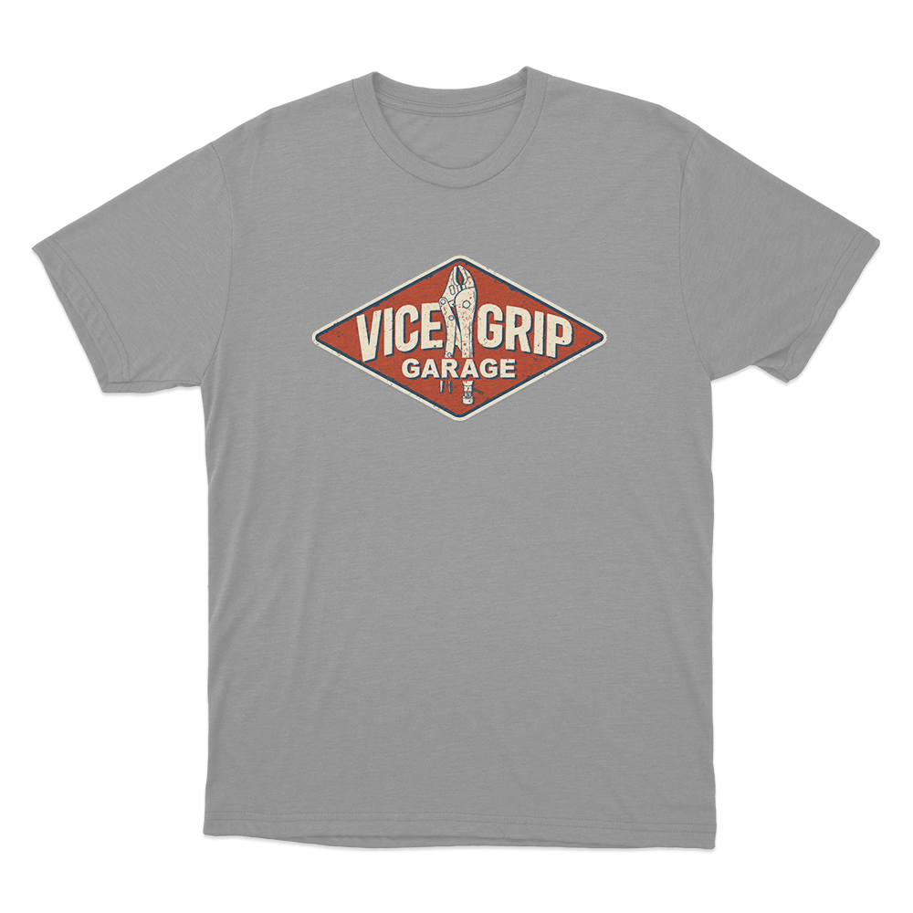 Garage Sign Unisex T Shirt Grey Garage Sign Unisex T Shirt Grey
