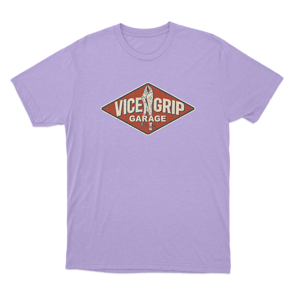Garage Sign Unisex T Shirt Purple Garage Sign Unisex T Shirt Purple