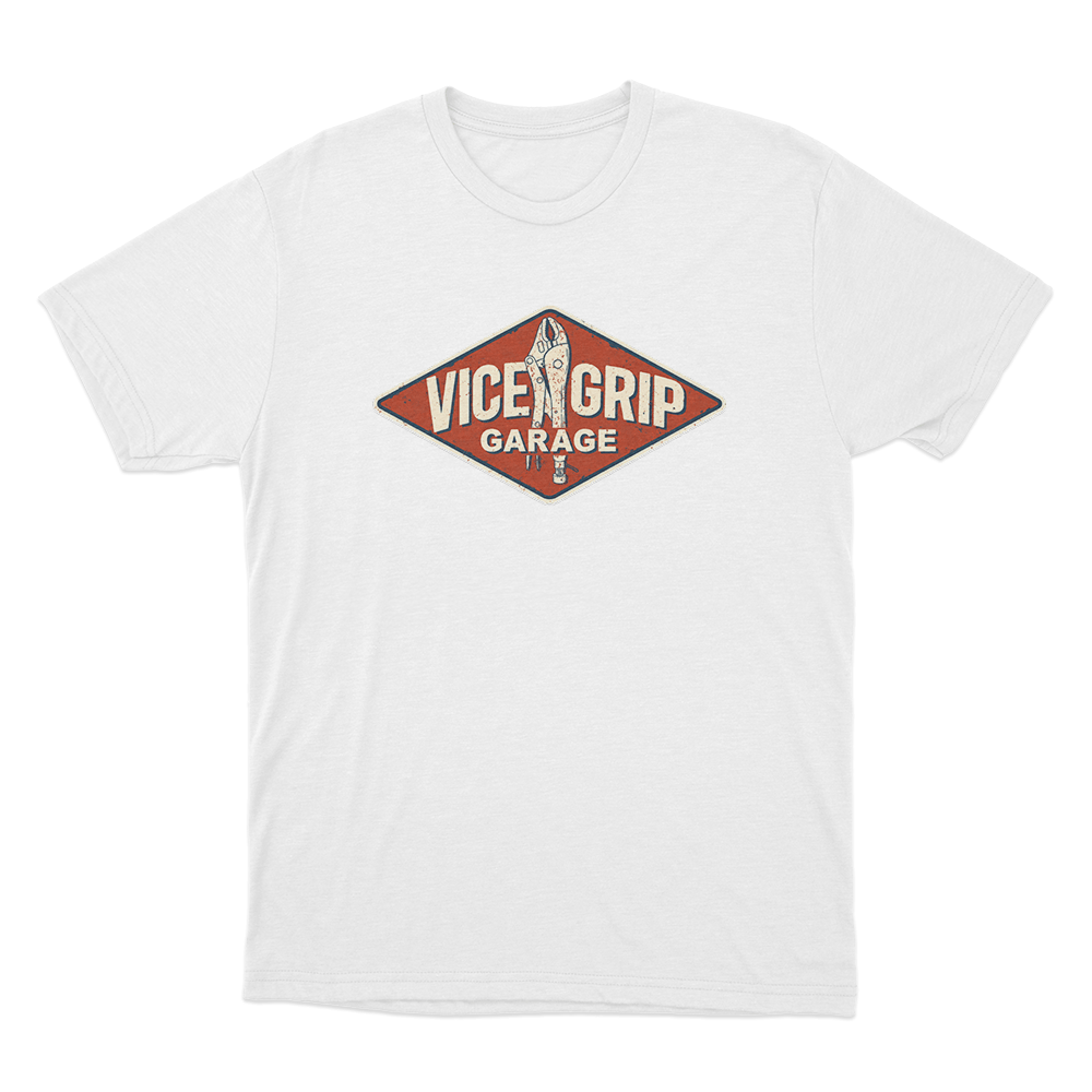 Garage Sign Unisex T Shirt White Garage Sign Unisex T Shirt White