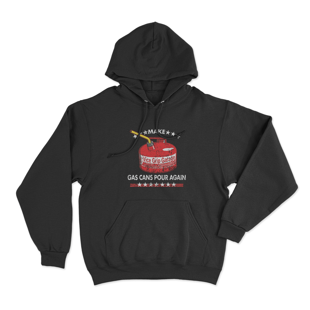 Gas Can Unisex Hoodie Black Gas Can Unisex Hoodie Black