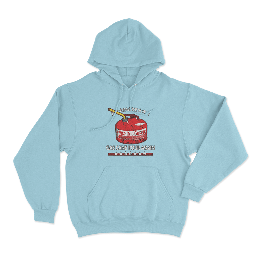 Gas Can Unisex Hoodie Sky Blue Gas Can Unisex Hoodie Sky Blue