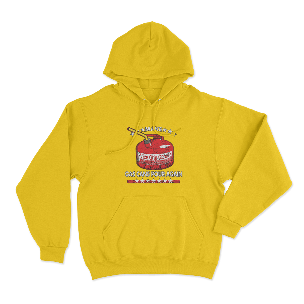 Gas Can Unisex Hoodie Yellow Gas Can Unisex Hoodie Yellow