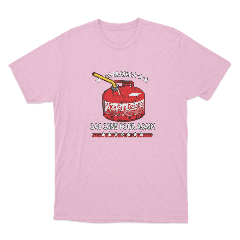 Gas Can Unisex T Shirt Pink Gas Can Unisex T Shirt Pink
