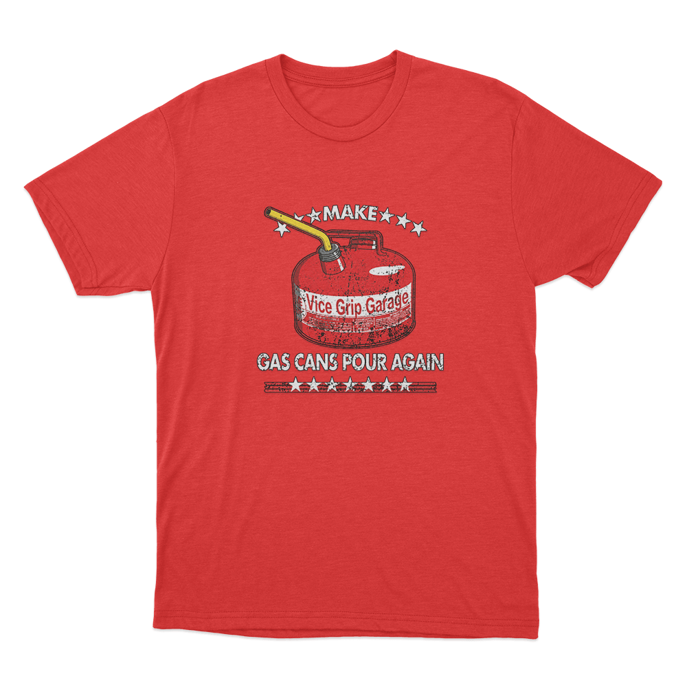Gas Can Unisex T Shirt Red Gas Can Unisex T Shirt Red
