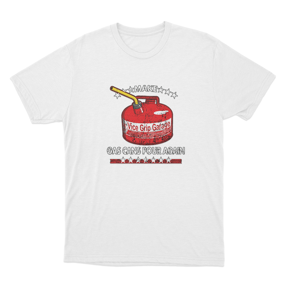 Gas Can Unisex T Shirt White Gas Can Unisex T Shirt White