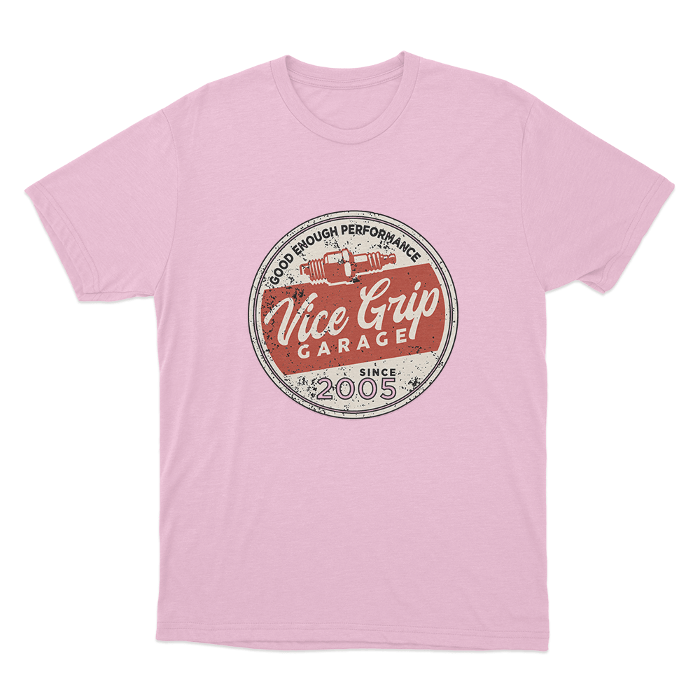 Good Enough Performance Badge Unisex T Shirt Pink Good Enough Performance Badge Unisex T Shirt Pink