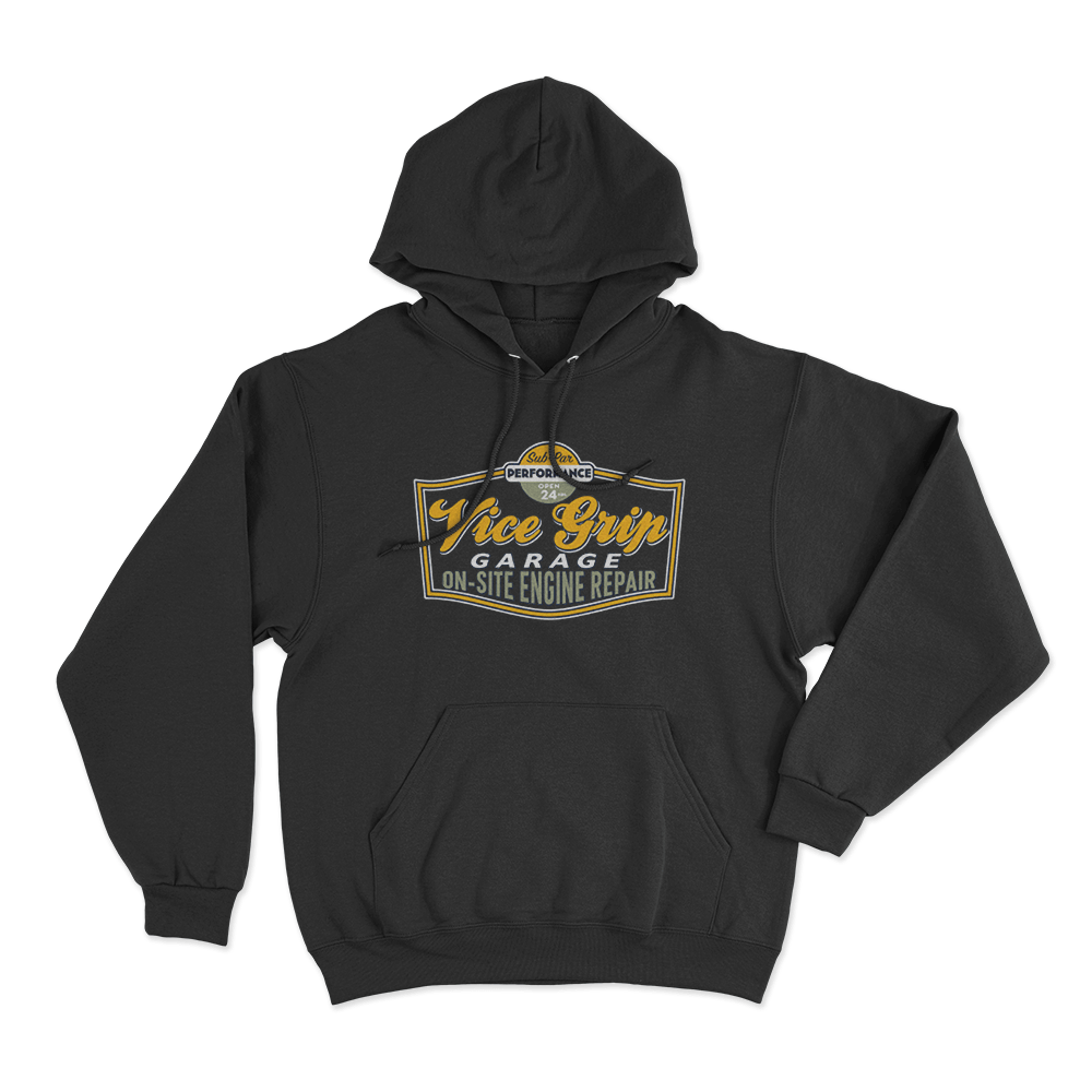 VGG Engine Repair Unisex Hoodie Black VGG Engine Repair Unisex Hoodie Black