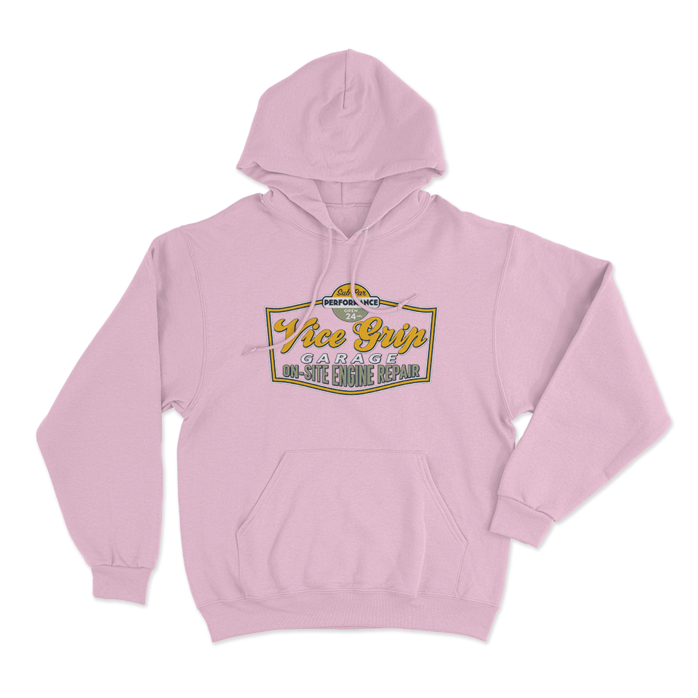 VGG Engine Repair Unisex Hoodie Pink VGG Engine Repair Unisex Hoodie Pink