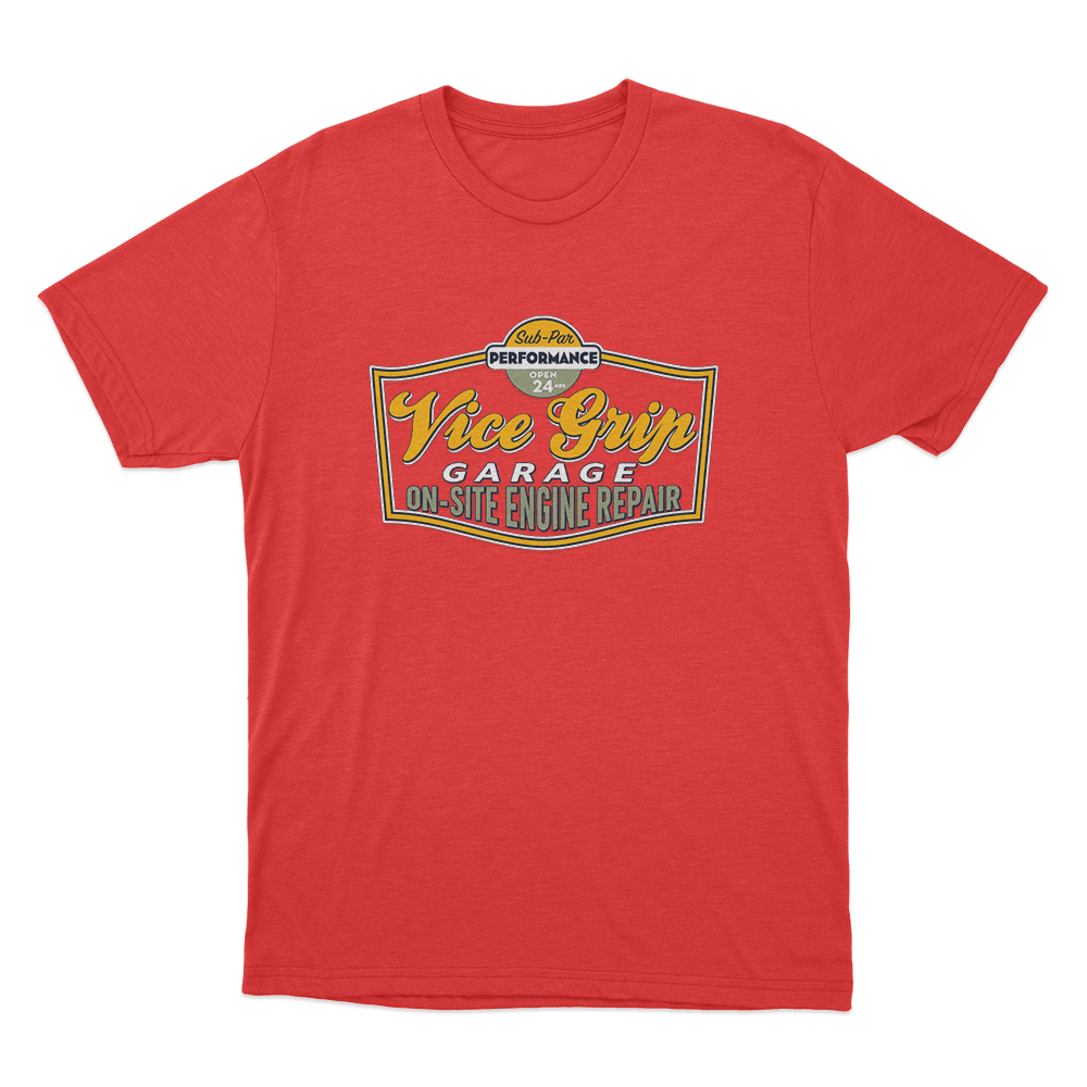 VGG Engine Repair Unisex T Shirt Red VGG Engine Repair Unisex T Shirt Red