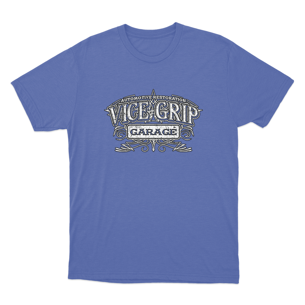 Vice Grip Garage Logo Unisex T Shirt Blue Vice Grip Garage Logo Unisex T Shirt Blue
