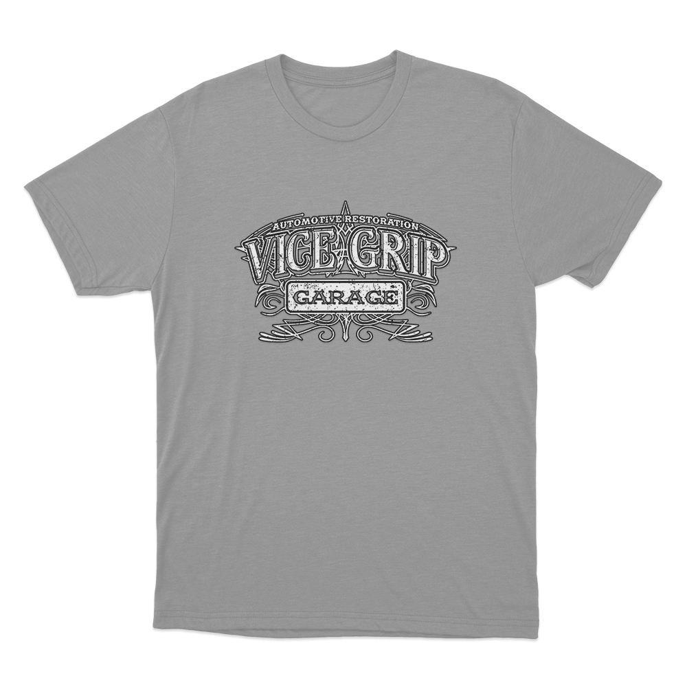 Vice Grip Garage Logo Unisex T Shirt Grey Vice Grip Garage Logo Unisex T Shirt Grey