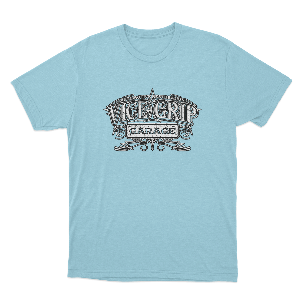 Vice Grip Garage Logo Unisex T Shirt Sky Blue Vice Grip Garage Logo Unisex T Shirt Sky Blue