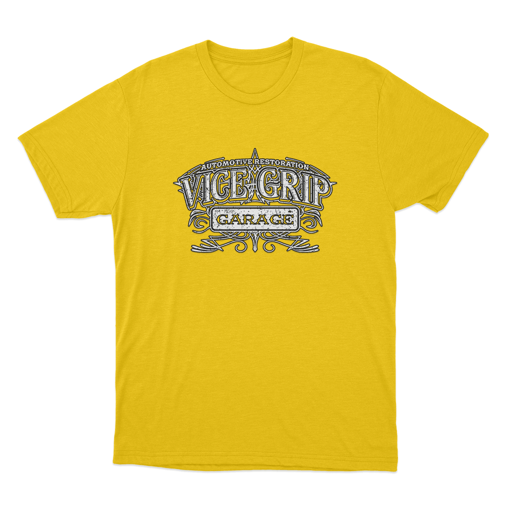 Vice Grip Garage Logo Unisex T Shirt Yellow Vice Grip Garage Logo Unisex T Shirt Yellow