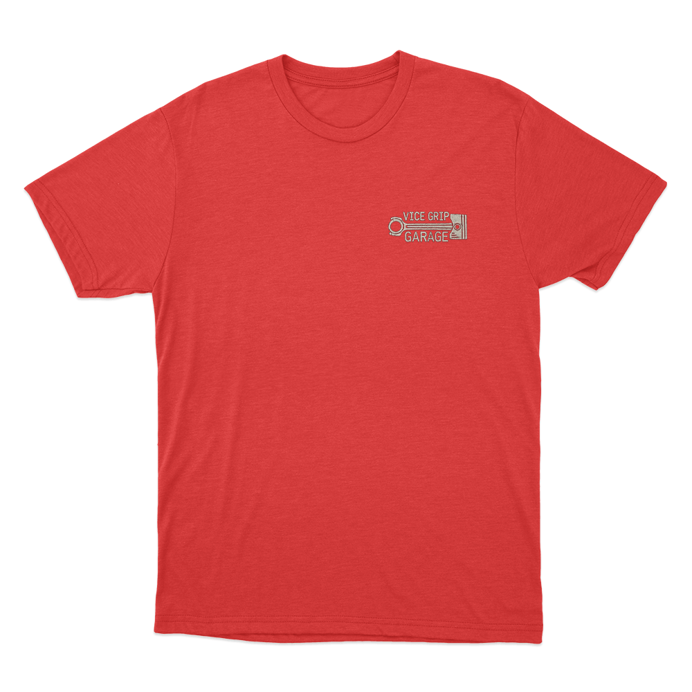 Vice Grip Garage Unisex T Shirt Red Vice Grip Garage Unisex T Shirt Red