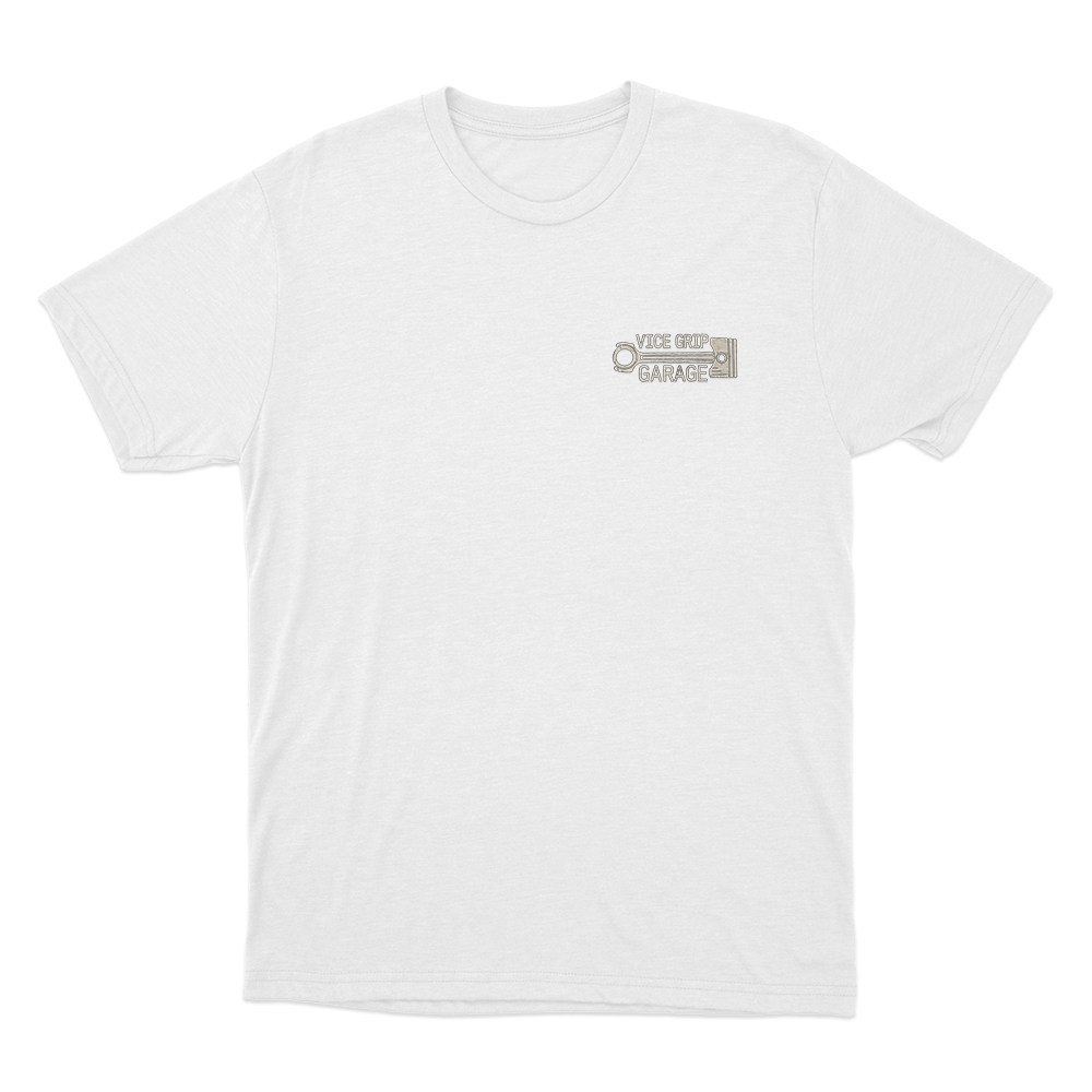 Vice Grip Garage Unisex T Shirt White Vice Grip Garage Unisex T Shirt White